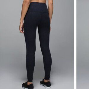 Lululemon Wunder Under High Rise Soft Cotton in Grey Size 4